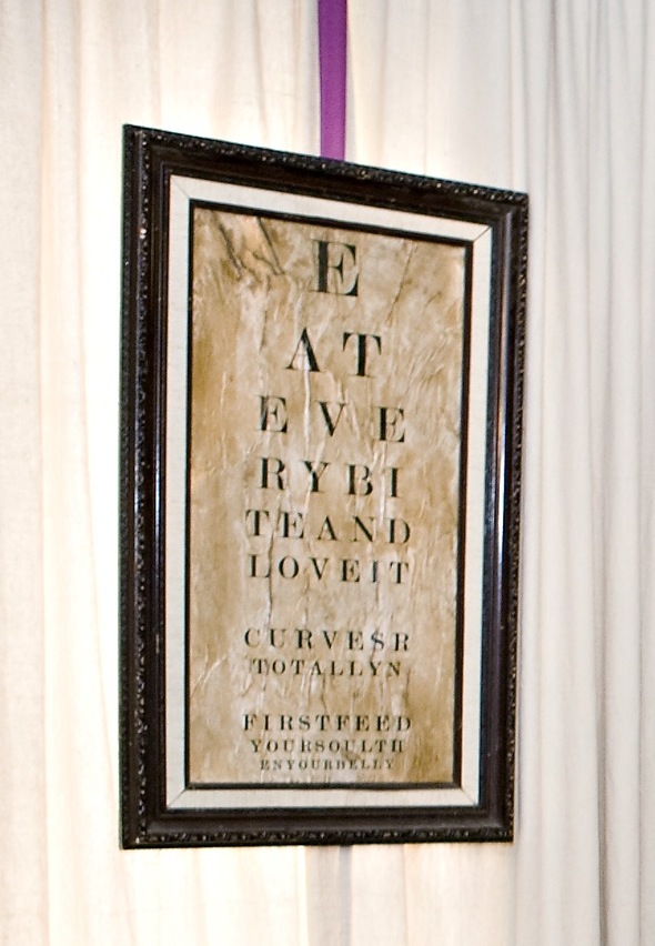 Eye Chart Art Kara Paslay Design Kara Paslay Design