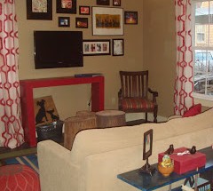 Living Room Before and After