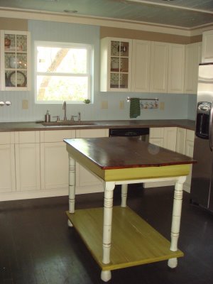KITCHEN ISLAND TOTAL TRANSFORMATION- ONLY $50