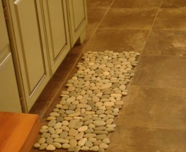 Pebble Bath Rug or Welcome Mat-$70