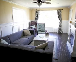 FROM 80’s to ELEGANT LIVING ROOM MAKEOVER- ADRIANNE AT DREAM BOOK DESIGN