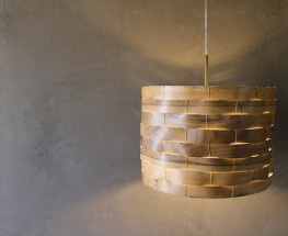 DIY Copy Cat- West Elm Woven Veneer Pendent