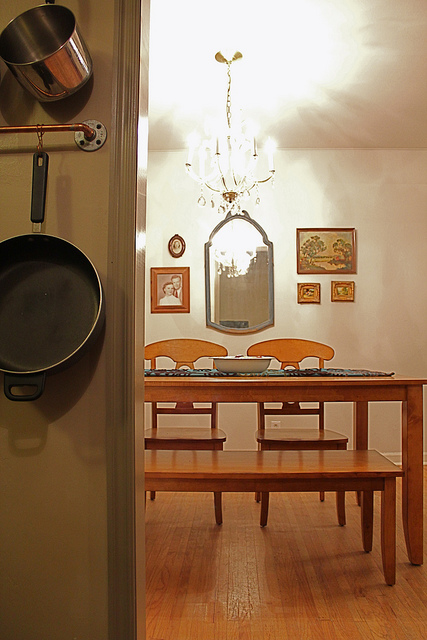Clean Slate Living and Dining Room Makeover