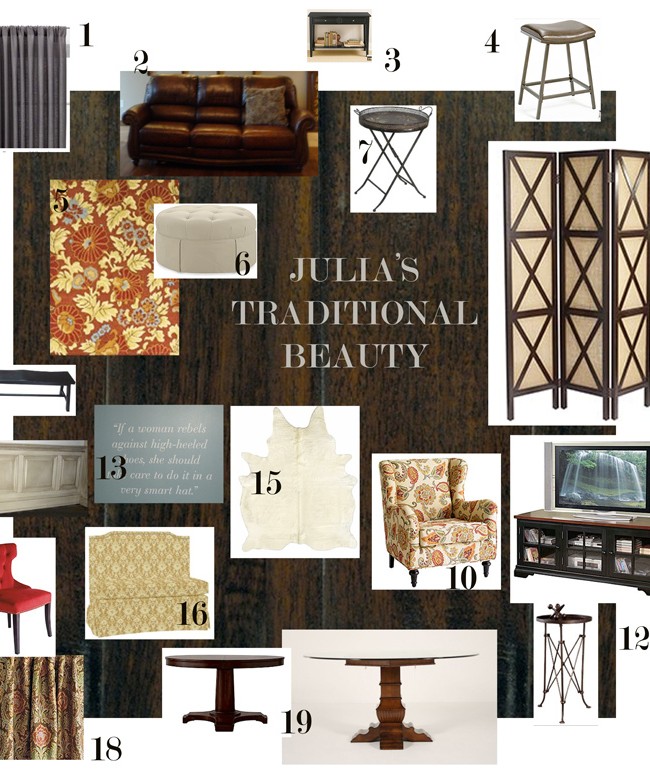 JULIA’S TRADITIONAL BEAUTY