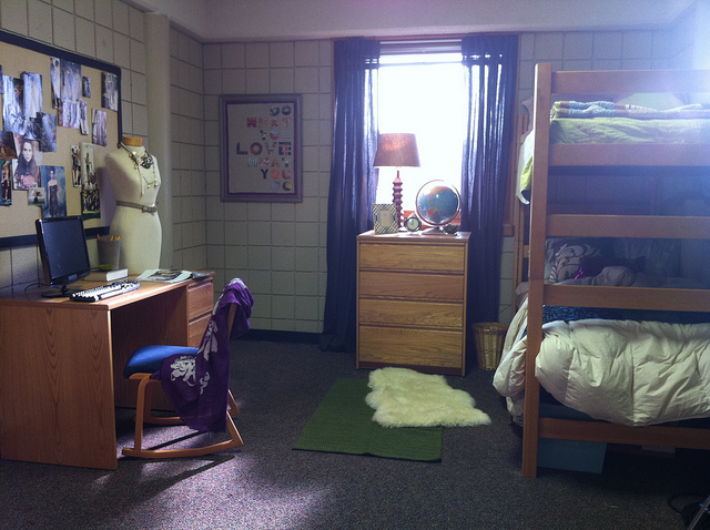 BOLD AND BEAUTIFUL DORM ROOM DESIGN