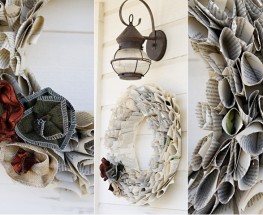 BOOK WREATH TUTORIAL