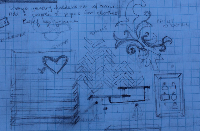 “Swirly” Art For Ida Red
