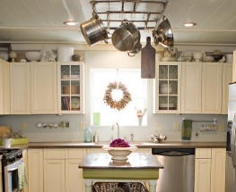 DIY Copper Pot Rack