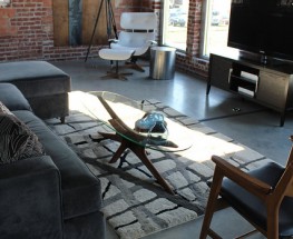 Modern Masculine Loft Space