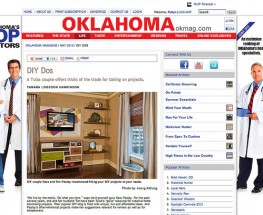 DIY Dos – Oklahoma Magazine – May 2012 – Tulsa, OK