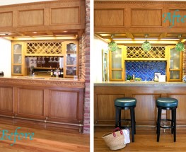 Bar Gets a Kid Friendly and Custom Makeover