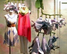 Anthropologie’s Oversized Flower Windows