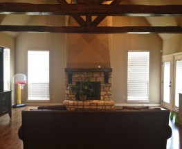 Design Dilemma Solved- High Ceilings=Hard to Paint