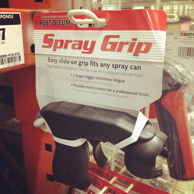Cool Tool- Spray Paint Topper. . . aka Finger Saver