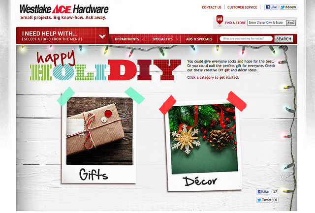 Ace Hardware HoliDIY Guide