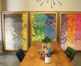 Paint Chip Panels Reveal Hidden Storage