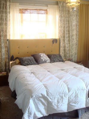 TUFTED HEADBOARD HOW-TO continued. . .