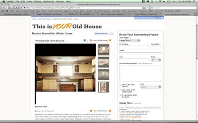“THIS OLD HOUSE” GIVES A SHOUT OUT TO OUR COZY COTTAGE!