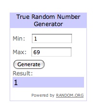 AND THE WINNER IS. . .