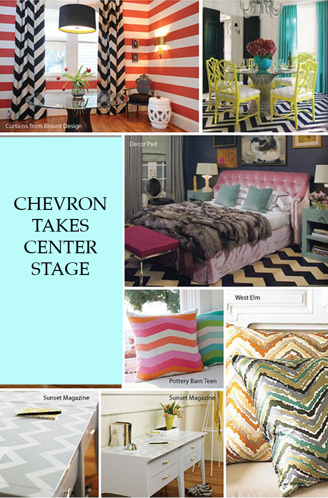 CURRENT TREND: CHEVRON- A SOUTHERN ACCENT