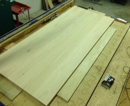 Custom Wood and Concrete Table Top