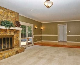 Outdated Fireplace Goes Contemporary With ARDEX