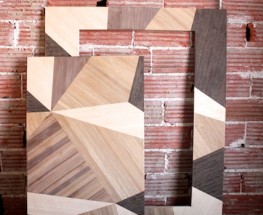 The Deets on Our Faceted Wooden Art