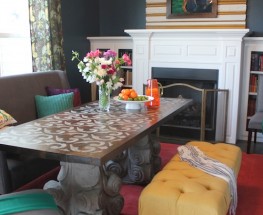 Layered and Luxe Dining Room