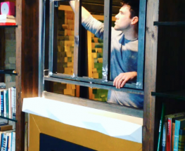 Faceted Wood Panel Video