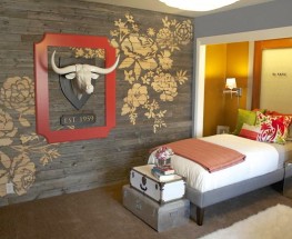 Floral Filled Guest Bedroom Final Review